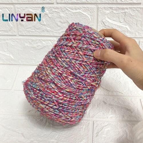 500g Retro Cotton Yarn For knitting Hand knitting Thick Yarn Crochet Yarn cotton Knit sweater scarf threads Bulky yarn ZL49