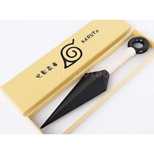 Anime Naruto Ninja Uzumaki Kunai Throwing Weapon Props Cosplay Knife Plastic