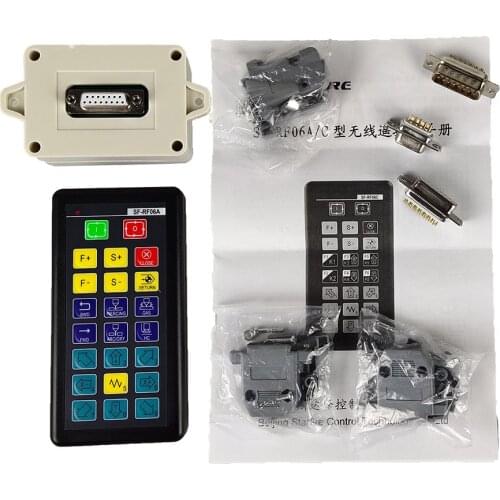 Wireless remote control SF-RF06A SF-RF06C for SF-2300S/SF-2310S/SF-2100C/SF2100S/C-QG flame plasma cutting machine CNC system