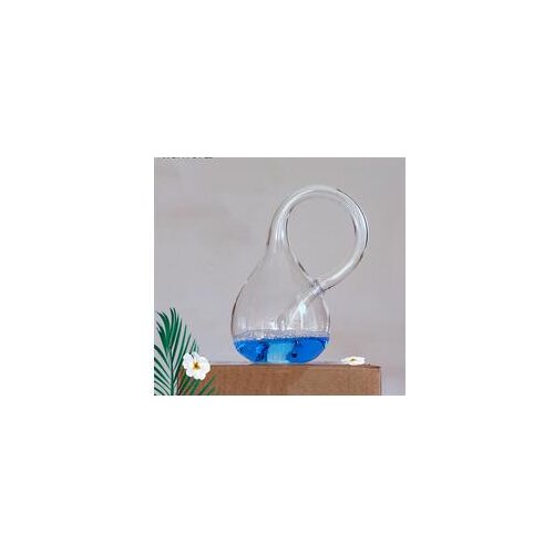 FOUR-DIMENSIONAL SPACE WILL ALWAYS BE FILLED WITH WATER-FREE KLEIN BOTTLE MODEL CREATIVE TRANSPARENT GLASS HOME MAGIC DECORATION