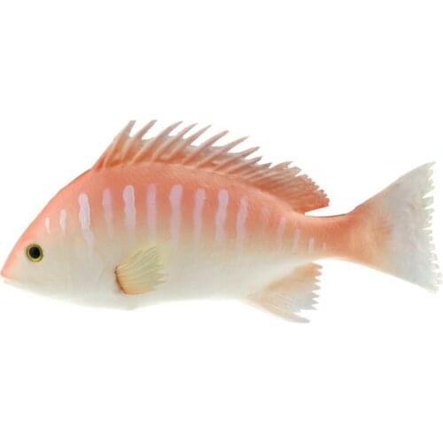 Gresorth 9.5 inch Artificial Red Snapper Fake Fish Decoration for Home Party Christmas Halloween Display