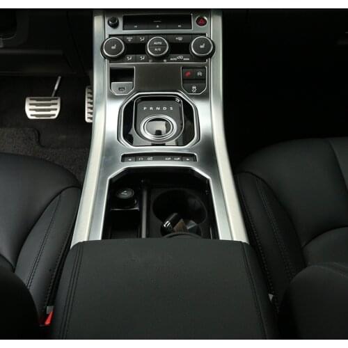 Chrome Interior Accessory For Range Rover Evoque 2011-2019 Center Console Panel Trim