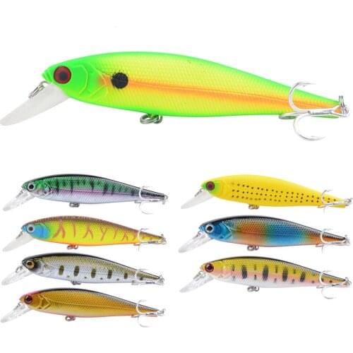 Quality Minnow Fishing Lure 11.5cm 14g Top Water Artificial Hard Bait Wobblers Surfcasting Walleye Bait Rattles Peche Leurre