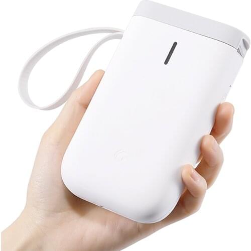 Mini Pocket Thermal Label Printer Maker With Color Paper Stickers Label Maker Mini Name Price Sticker Tag Printer