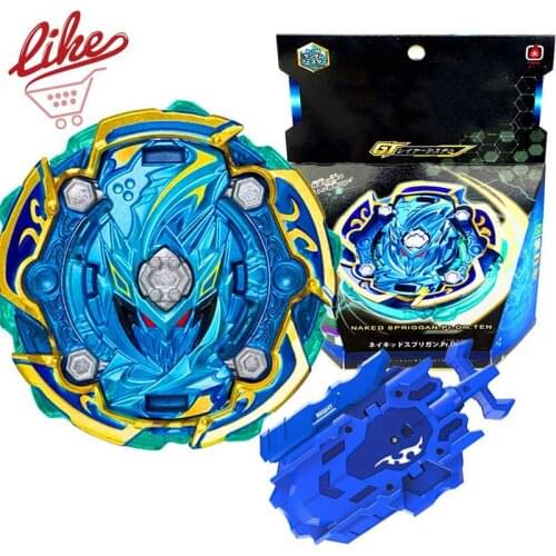 Laike B156 Naked Spriggan Spinning Top with Launcher Box Set Children Spinning Top Toys
