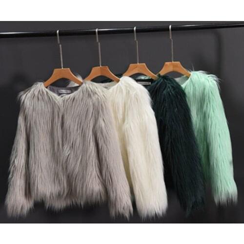 Fashion coat imitation fur Colorful Furry lamb wool faux fur coat faux leather fur coat faux fur jacket Shaggy sheepskin coat