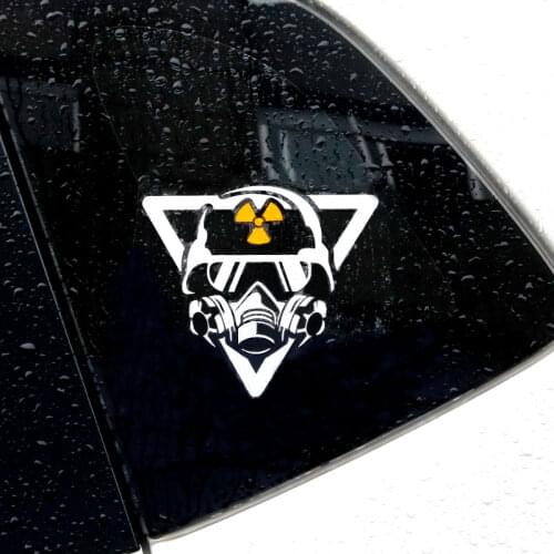 Car Sticker Radiation Window Fuel Cap B-Pillar Windshield Decal Tuning Motorcycle Auto Car Accessories Decoration