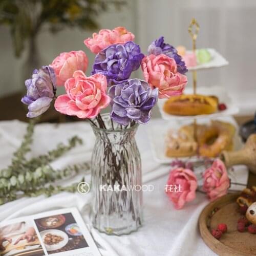 Northern European-Style Natural Handmade Flower Real Flower Ornamental Flower Soft Decoration Floral Matching Flower Table Color