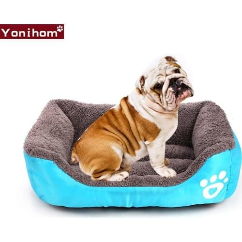 Dog Beds Mats Soft Warming Fleece Dog Beds for Large Dogs Cats Waterproof Pet Bedding Luxury Dogs Beds for Pets Puppy Plus size