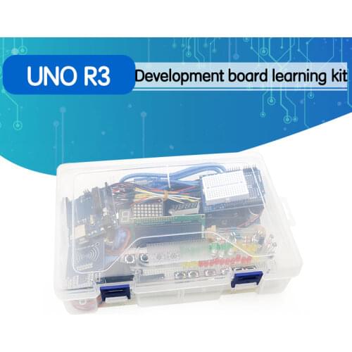 Starter Kit for arduino Uno R3 - Uno R3 Breadboard and holder Step Motor / Servo /1602 LCD / jumper Wire/ UNO R3