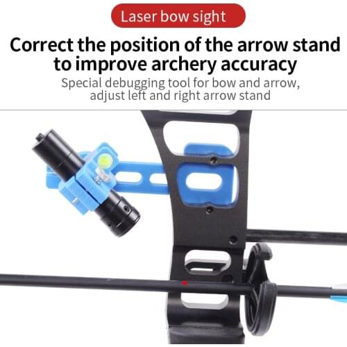 Archery Lite Sight blue PE Compound Bow Center Aligner for Archery Hunting