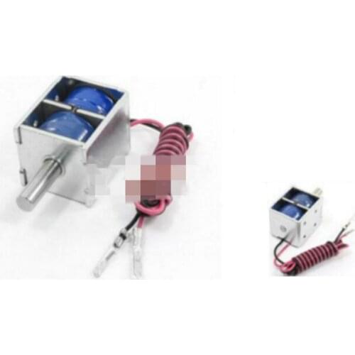 1pc magnetic protection type DC solenoid HIO-K1236S-12A06 two-way push-pull solenoid reverse electric control DC 12V 2A