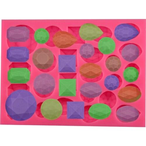 1Pcs Gem Flower DIY Silicone Mold Set To Make Handmade Jewelry Handmade Pendant Resin Epoxy Molding Bracelet