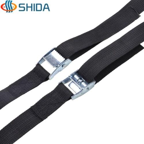 3pcs 2.5cm*2m-3.5m Colorful Ratchet Tie Down Belt Luggage Bag Lashing PP Webbing Strap With Metal Buckle,Fixed Cargo Retractor