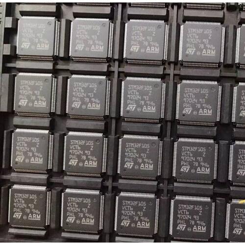 5-10PCS 100% orginal and new STM32F105VCT6 ST LQFP100 best qualtiy