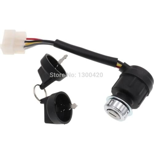 5 Pin JK425-2 Ignition Lock Start Switch Key for KIPOR KGE6500E Generator