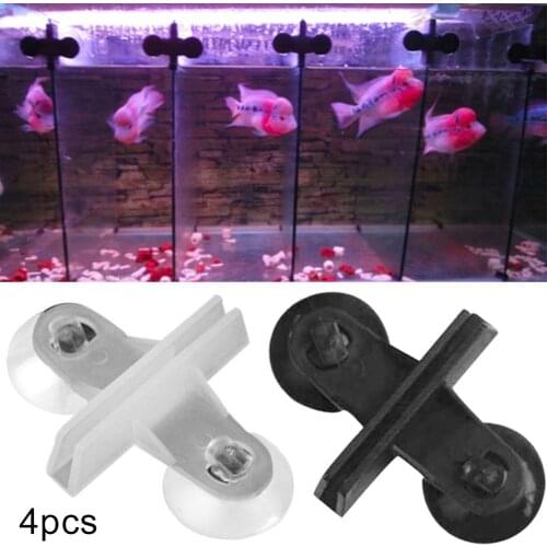 4Pcs Aquarium Suction Cup Holder Aquarium Fish Tank Sucker Airline Tube Holder Sucker Clips Suction Cup Aquarium Accessories