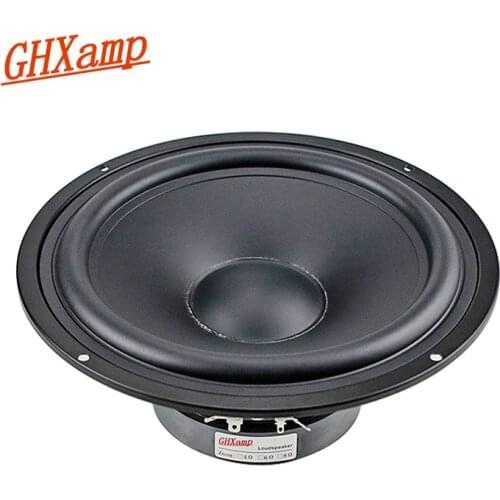 GHXAMP 8 Inch 218MM Speaker Unit Midrange Bass 8ohm 140W Home Theater Speaker Matte Coated Paper Tray HIFI DIY 45Hz 1pc