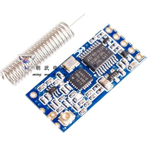 HC-12 SI4463 Wireless Serial Module Port Microcontroller 433Mhz Max 100MW 1000M Distance Replace Bluetooth DC 3.2v-5.5V