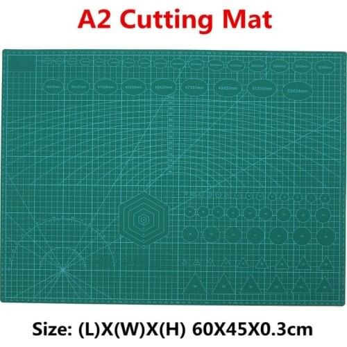 A1/A2/A4 PVC Cutting Mat Cutting Pad Patchwork DIY Double Printed Self Healing Cutting Mat Plate Craft Scrapbooking Board