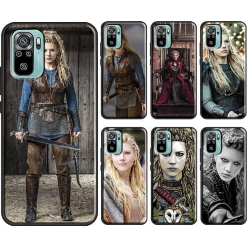 Lagertha Vikings TV Series For Xiaomi Redmi Note 9S 8T 7 Note 10 8 9 Pro Case For Redmi 9A 9C 8A K40 9T Soft Cover