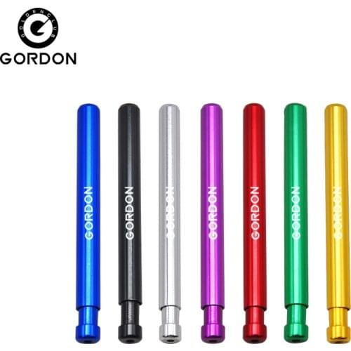 GORNOD The Spring Only Smokes The Pipe Once Metal Smoking Pipe 82MM Metal Bat Tobacco Cigarette Dugout Smoking Pipe