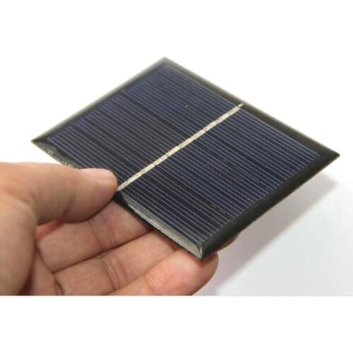 BUHESHUI 0.7W 5V Mini Solar Cell Epoxy Solar Panel DIY Solar Charger For 3.7V Battery Education Kits 12PCS/Lot Free Shipping