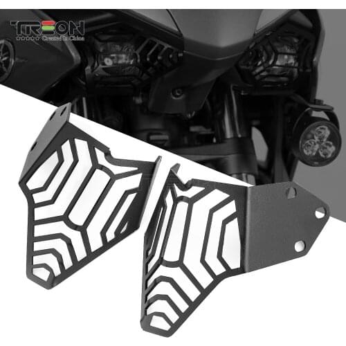 Motorcycle Accessories For TRACER700 Tracer 700 Tracer 7 GT 2020 2021 Black Headlight Grille Guard Cover Protection Grill