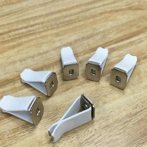 New Auto Outlet Clips Metal Alloy White Black Color DIY Automotive Perfume Clip Decorative Car Vents Clamps