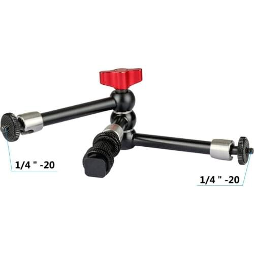 New 11" Articulating Magic Arm 3pcs Arms & Shoe Mount for Camera Monitor Rig