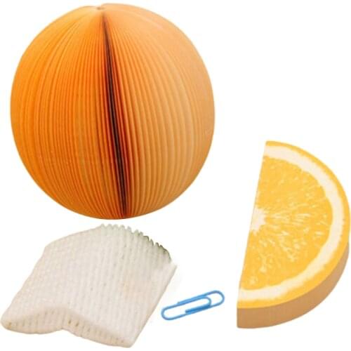 Protable Sticky Notes Fruit Vegetable Memo Pads Stickers Paper Office Stationery Sticky Notes Scrapbooking Notepad Diary
