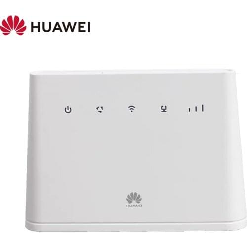 Unlocked HUAWEI B311AS-853 Router 2.4G 150Mbps Wifi LTE CPE Mobile Router LAN Port Support SIM card Portable Wireless Router
