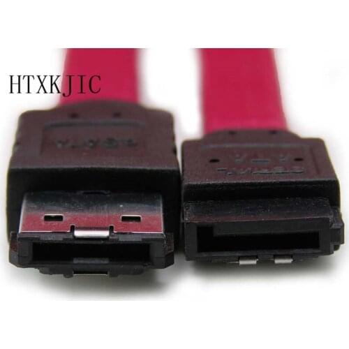 SATA EXTERNAL SHIELDED eSATA TO SATA 50cm Cable 3Gbps eSATA II to SATA 7-pin 7pin 7-p Shielded internal External Har