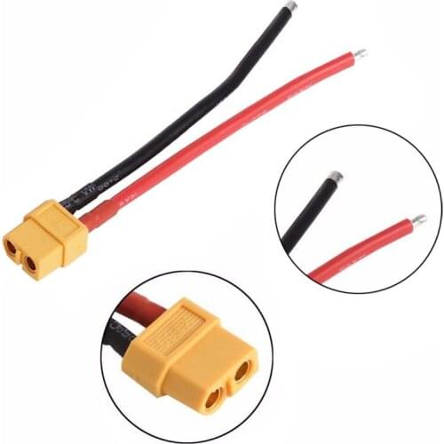 XT60 Battery Male Female Connector Plug with Silicon 14 AWG Wire profesional Accessories for Remote Control drone Toy
