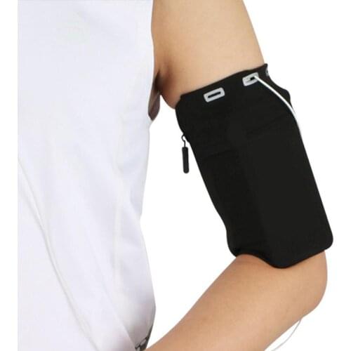 Outdoor Jogging Cycling Sports Wrist Bag Arm Pack For 7-inch Mobile Phone Card Pack Key Handbag Running Arm Bag Phone Pouch