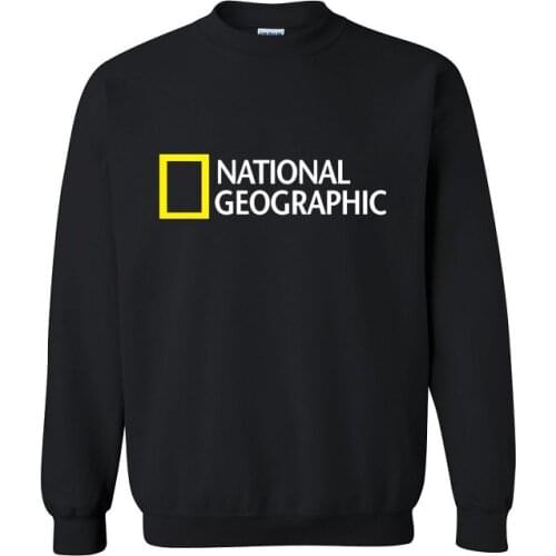 National Geographic Sweatshirts Survey Expedition Scholar Jersey Hiking Climbing Sportwear Spring Men Women Jogger Pullover Tops