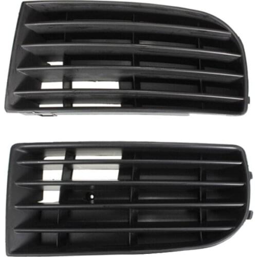 Car Front Lower Side Bumper Insert Vent Grille Bumper Fog Light Lamp Grill Cover Trim Vent for Volkswagen Golf Mk5