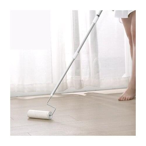Retractable Flooring Stickers Slanting Pet Hairbrush Roller Dust Collector Sticky Dust Sticky Roll