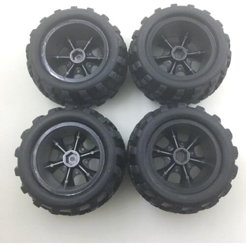 Wltoys A979 Tire 1/18 RC Car Spare Parts A979-01/02 Accessories (2 Left Tire+ 2 Right Tire )
