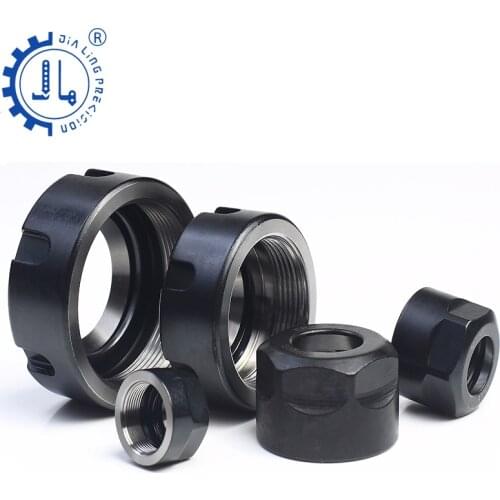 JIALING 1PC ER11/16/20/25/32 collet nut for cnc machine clamping nut