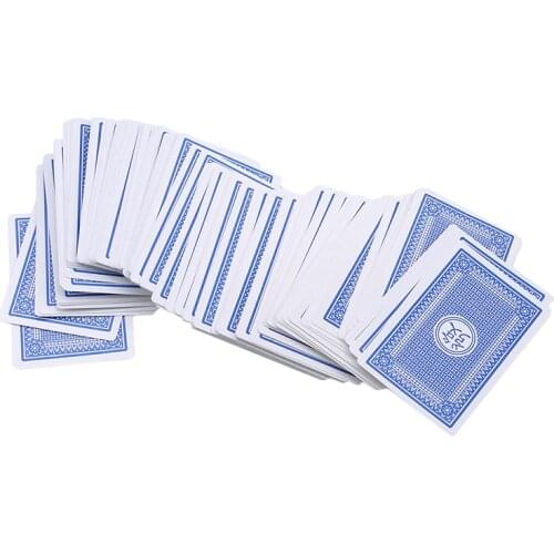1 Box Of 144 Paper MahJong Mah Jong Chinese Playing Cards Set For Party Funny Party Games Funny Party Playing Toy