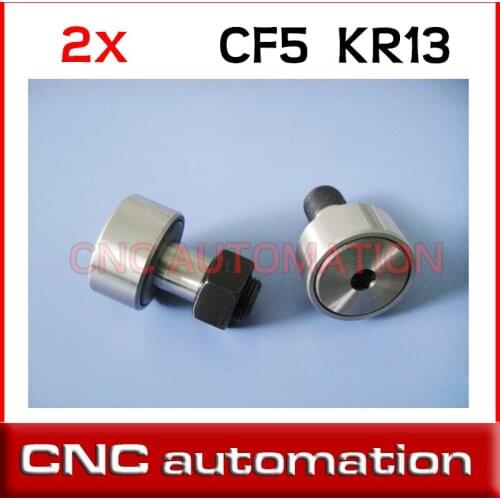 2pcs CF5 KR13 cam follower needle bearing wheel and pin