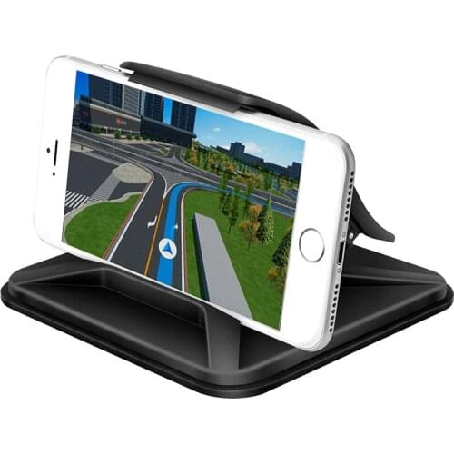 JEREFISH Mobile Phone Holder Car Clip Stand Universal Dashboard Desktop Mount Holder For iPhone Samsung Huawei GPS Bracket
