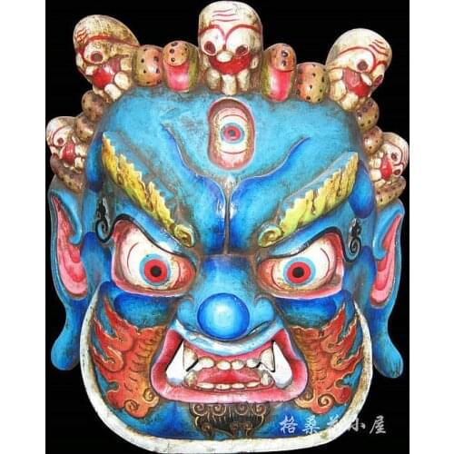 HDC0735 Tibetan wooden handicrafts,40*47cm,home decor Mask arts,folk arts,free shipping