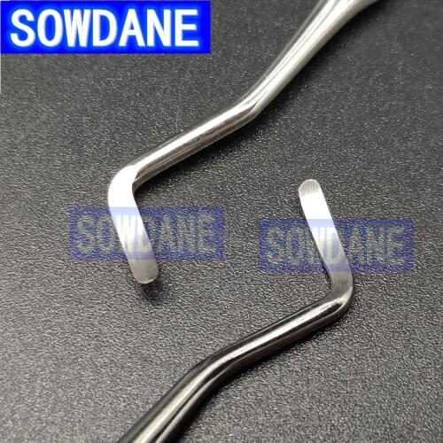 Dental gingival retraction Packer Tool Instrument Stainless Steel Gingival Separator Gum Splitter Dental Scaler Gum Stripper