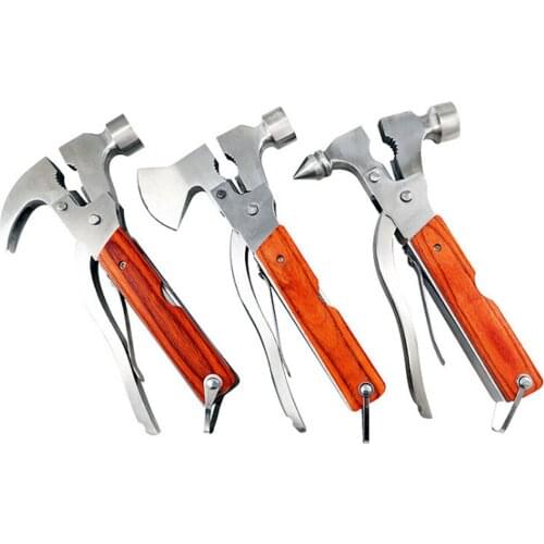 Multifunctional Emergency Outdoor Camping Survival Tools Axe Pliers Pliers Stainless Steel Screwdriver Hatchet Hammer Plier