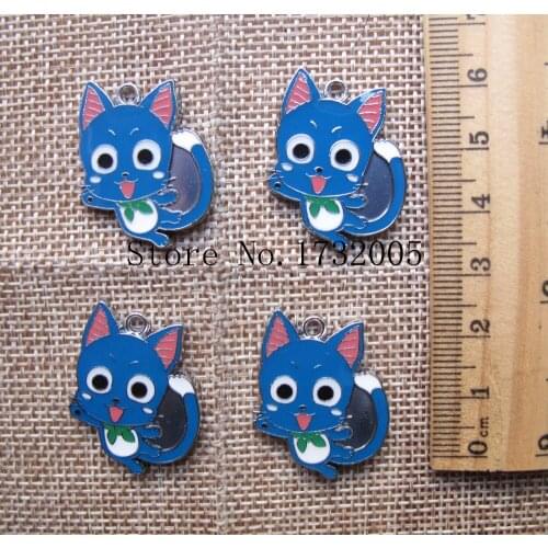 New Classic 20 Pcs Cartoon Japan Anime Fairy Tail Charm Pendants DIY Jewelry Making