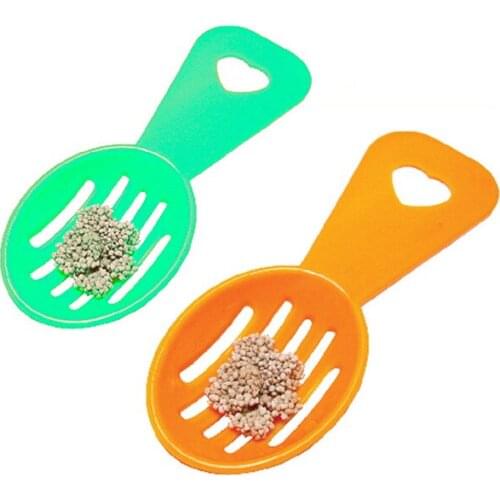 Plastic Hamster Sand Scoop Small Animal Litter Scoop Pet Cleanning Tool Mouse Rat Litter Shovel Tool Toilet Cleaning Tool