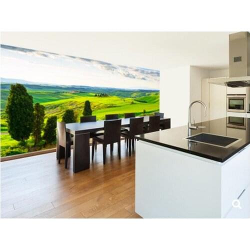 Custom natural scenery wallpaper,Rural Tuscany,3D photo mural for the living room restaurant sofa background PVC wallpaper