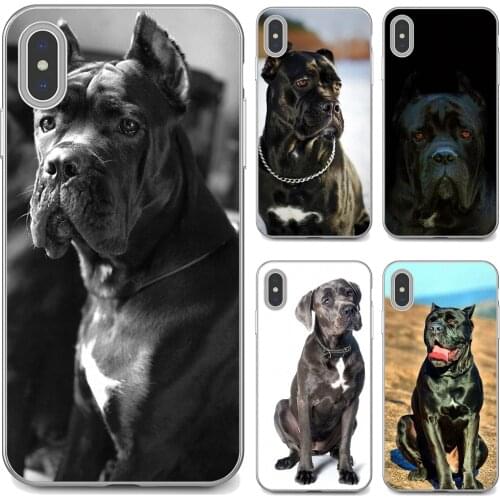 For Huawei Nova 2 2i 3 3i Y3 Y5 Y6 Y7 Y9 Prime 2015 2016 2017 2018 2019 Italian-dogs-Cane-Corso-mastiff Silicone Cover Bag